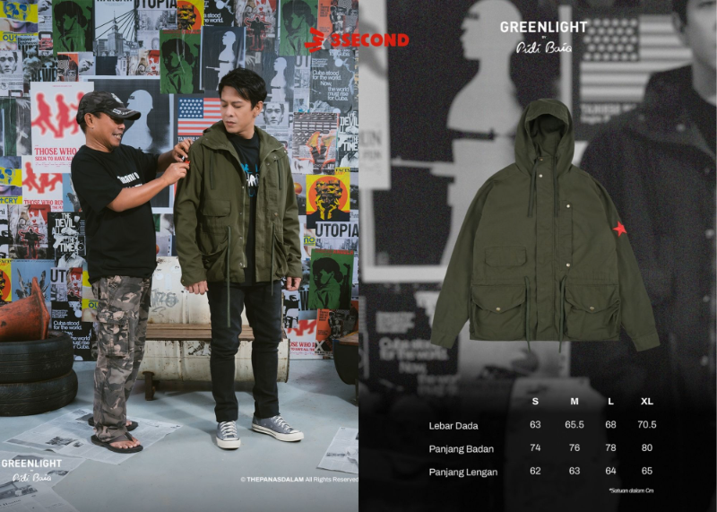jaket parka ariel